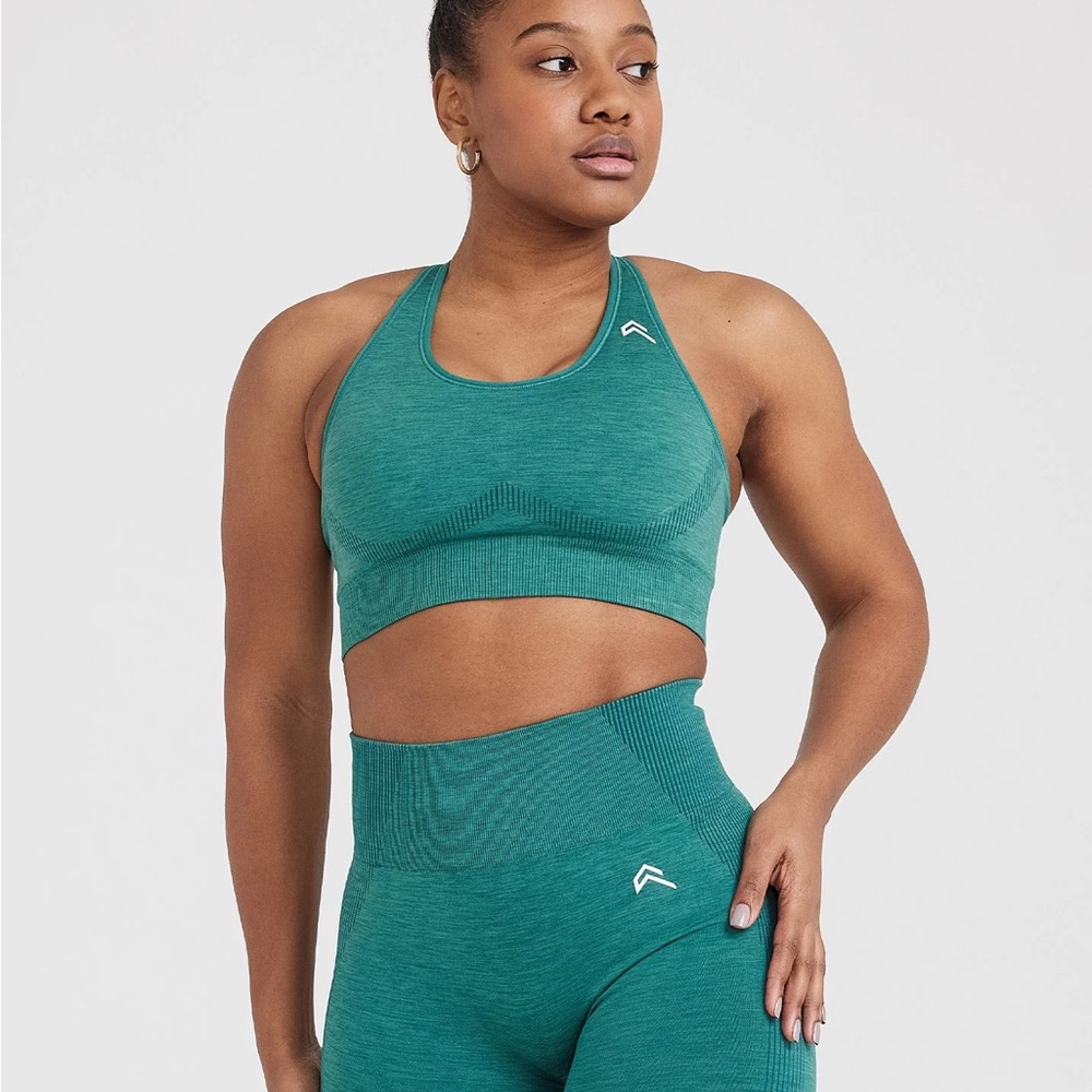 Oner Active Classic Seamless 2.0 Bralette in Mineral Green Marl (discontinued)